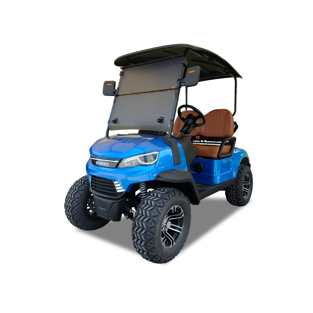 Model D gas powered golf cart for resort and community mobility