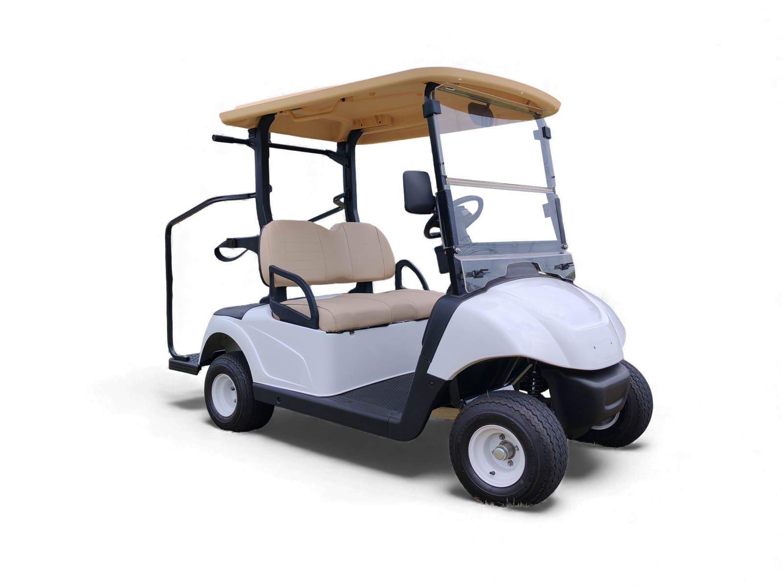 Model E electric golf cart custom passenger layout