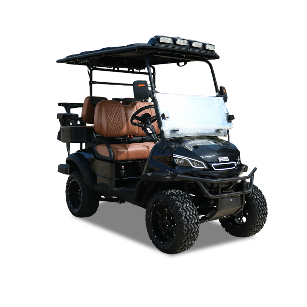 Model HF gas golf cart for mixed terrain and fleet operation