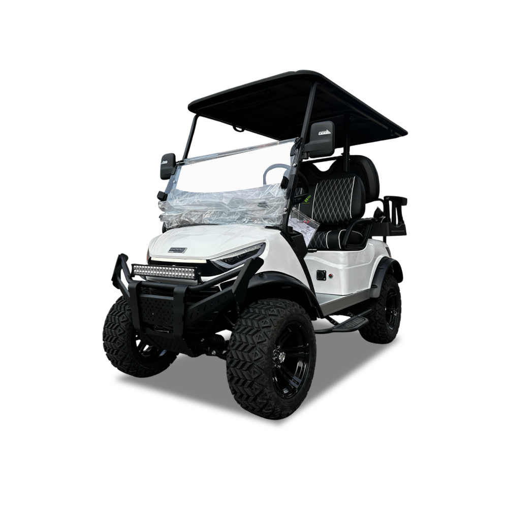 Model J electric golf cart for resort and community transport