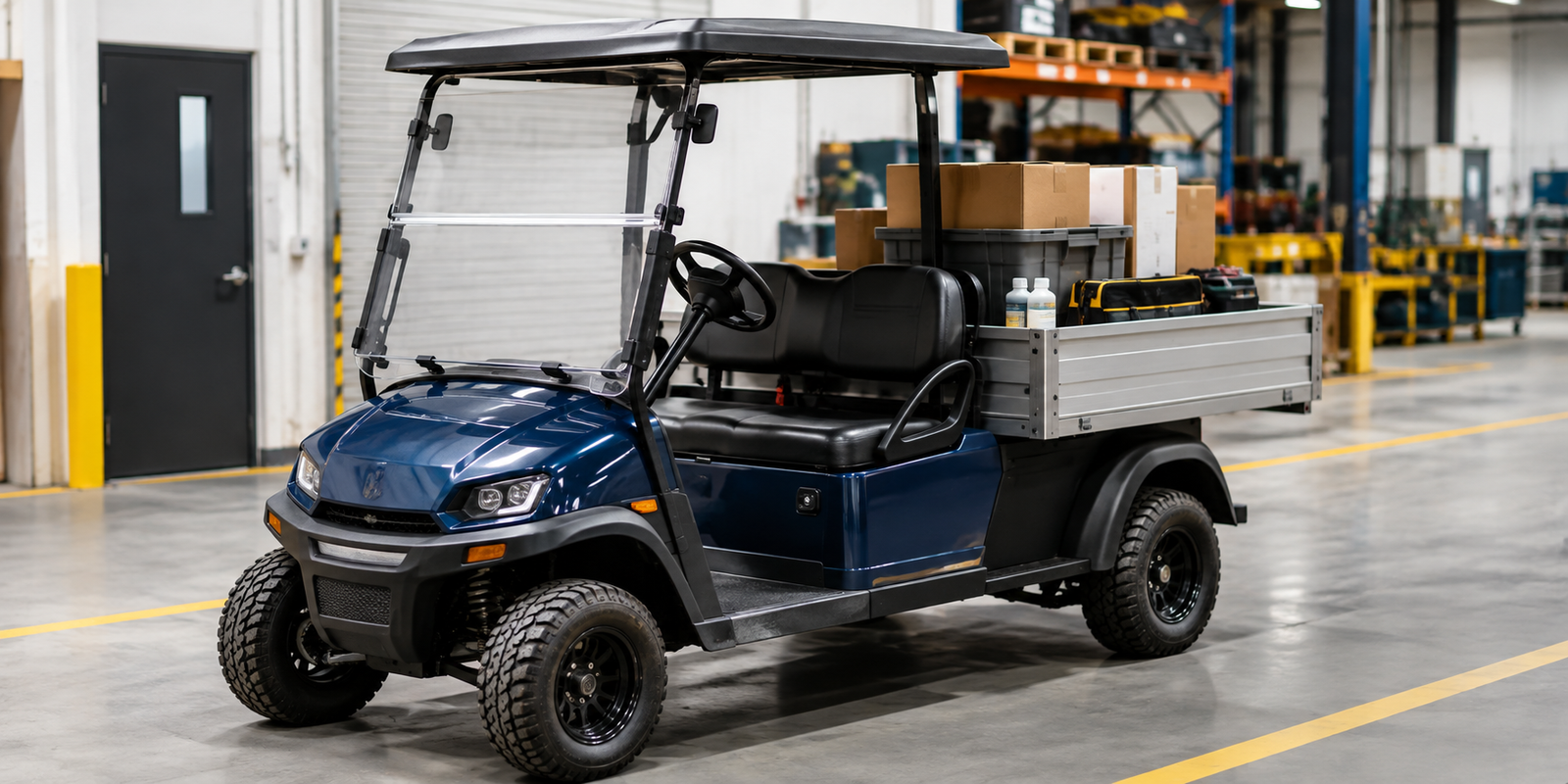 cargo transport golf cart custom utility vehicle