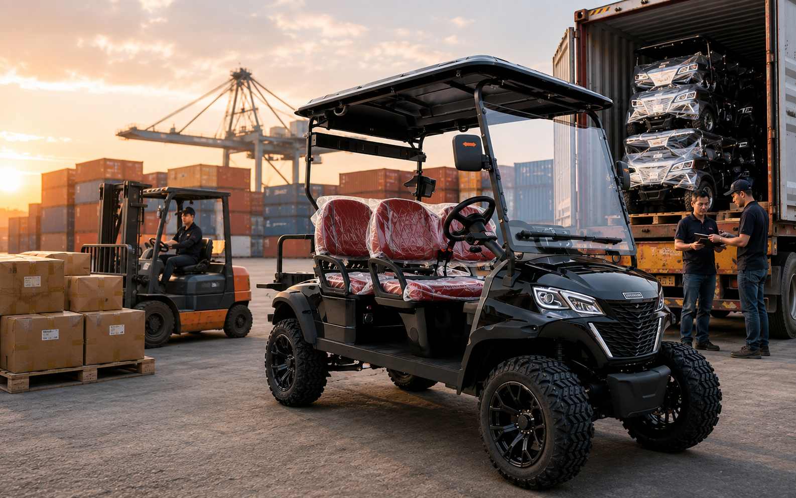 OEM golf cart manufacturer inspection support