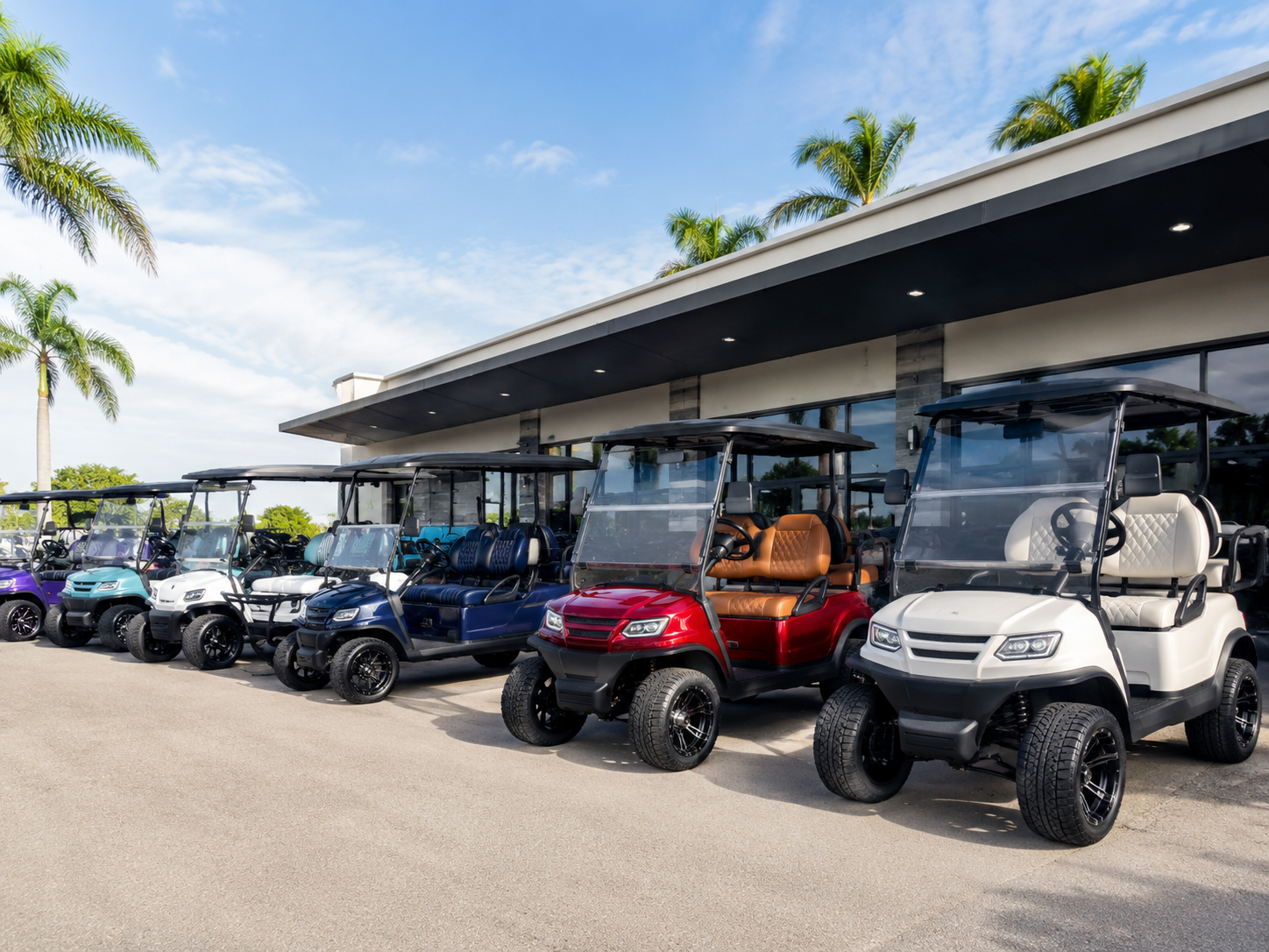 dealer mixed model custom golf cart program