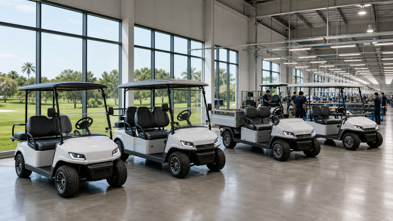 Golf Cart Manufacturer for Custom Fleet and Dealer Programs