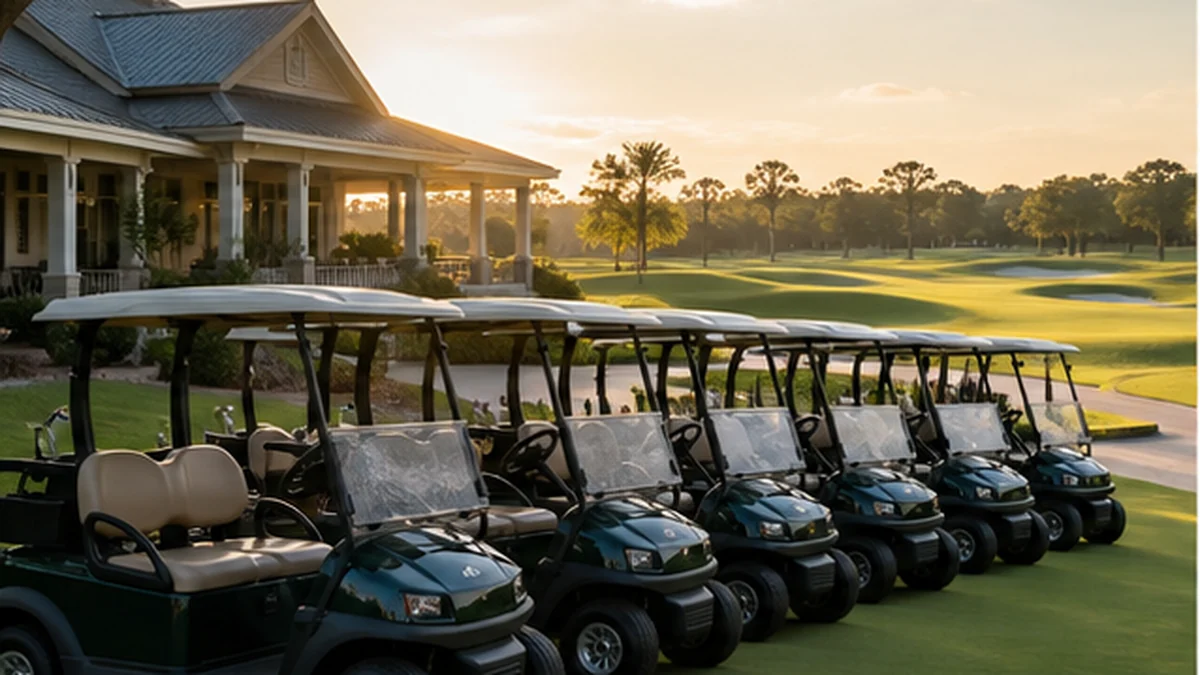 golf course fleet golf carts